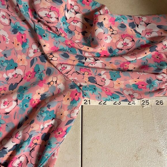 Vintage 80’s Cottagecore Pastel J.J. of California Dress 12 - Picture 9 of 10